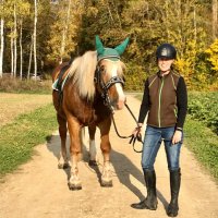 Gabriela Meier, Gast einer Kutschenfahrt